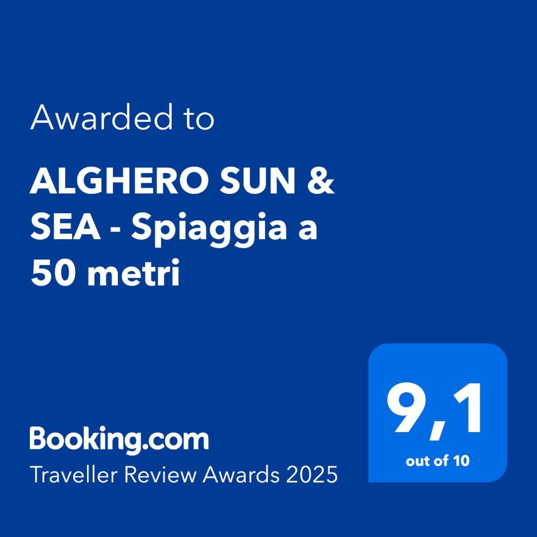 Alghero Sun & Sea - Spiaggia A 50 Metri Buitenkant foto
